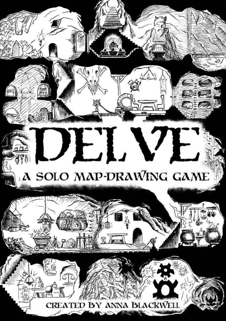 Cover image of DELVE by Anna Blackwell