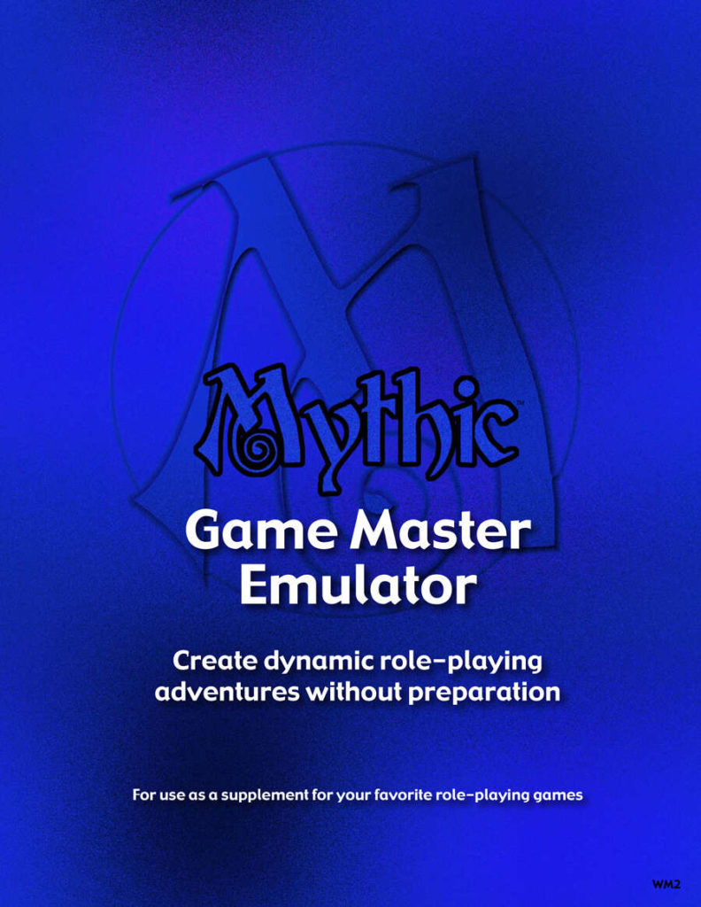 Cover image of the Mythic Game Master Emulator