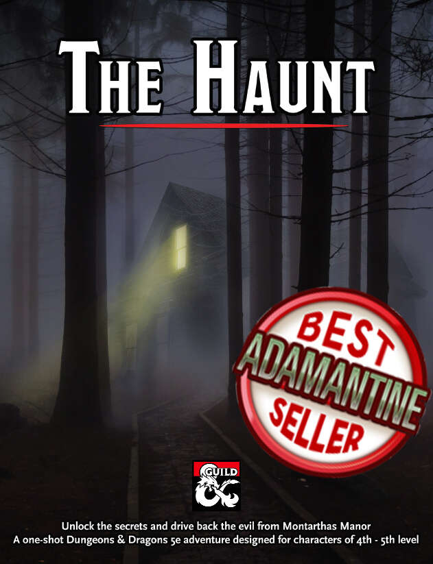 Cover image for the D&D Adventure The Haunt by P.B. Publishing
