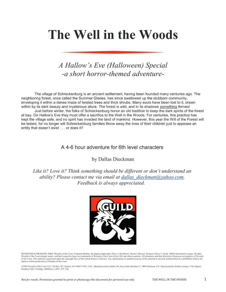 Cover image of The Well in the Woods