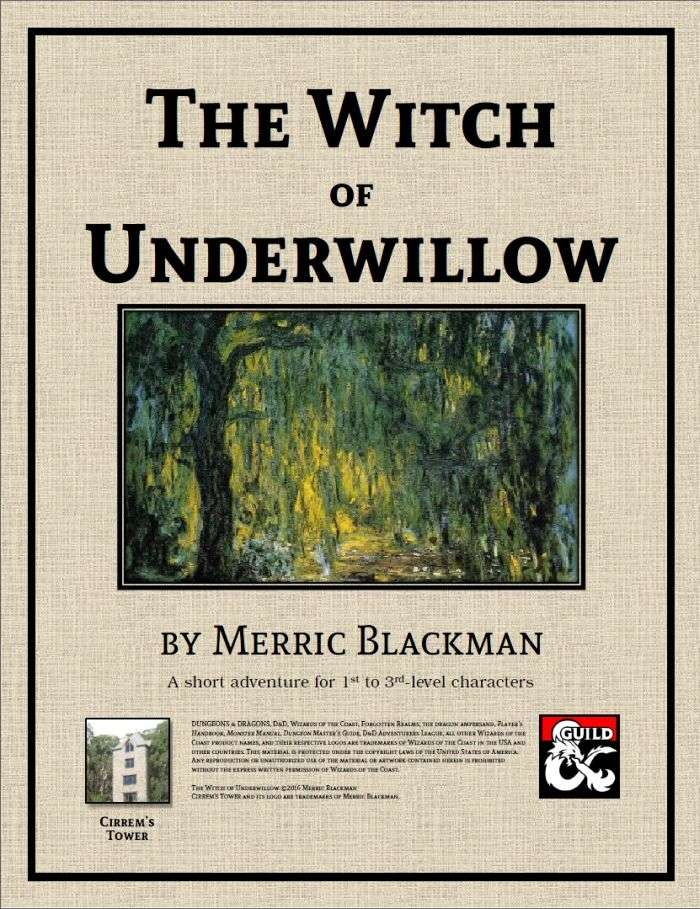 Cover image for The Witch of Underwillow